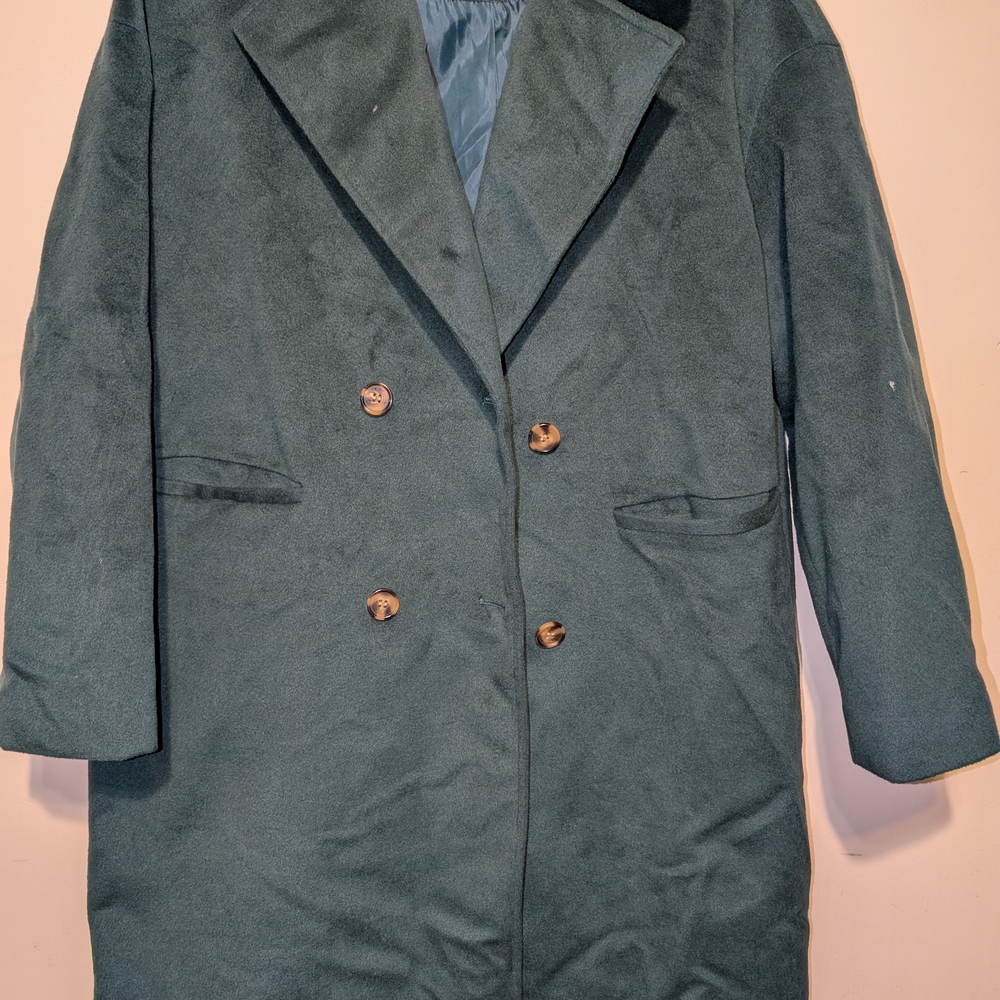 Nine West Emerald Green Trench Coat